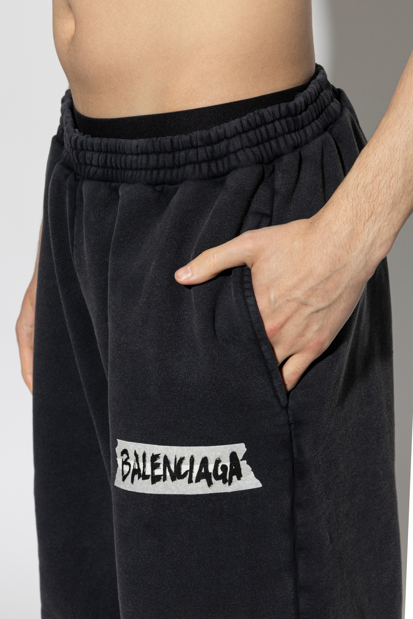 Balenciaga Wide-Leg Sweatpants | Men's | Vitkac